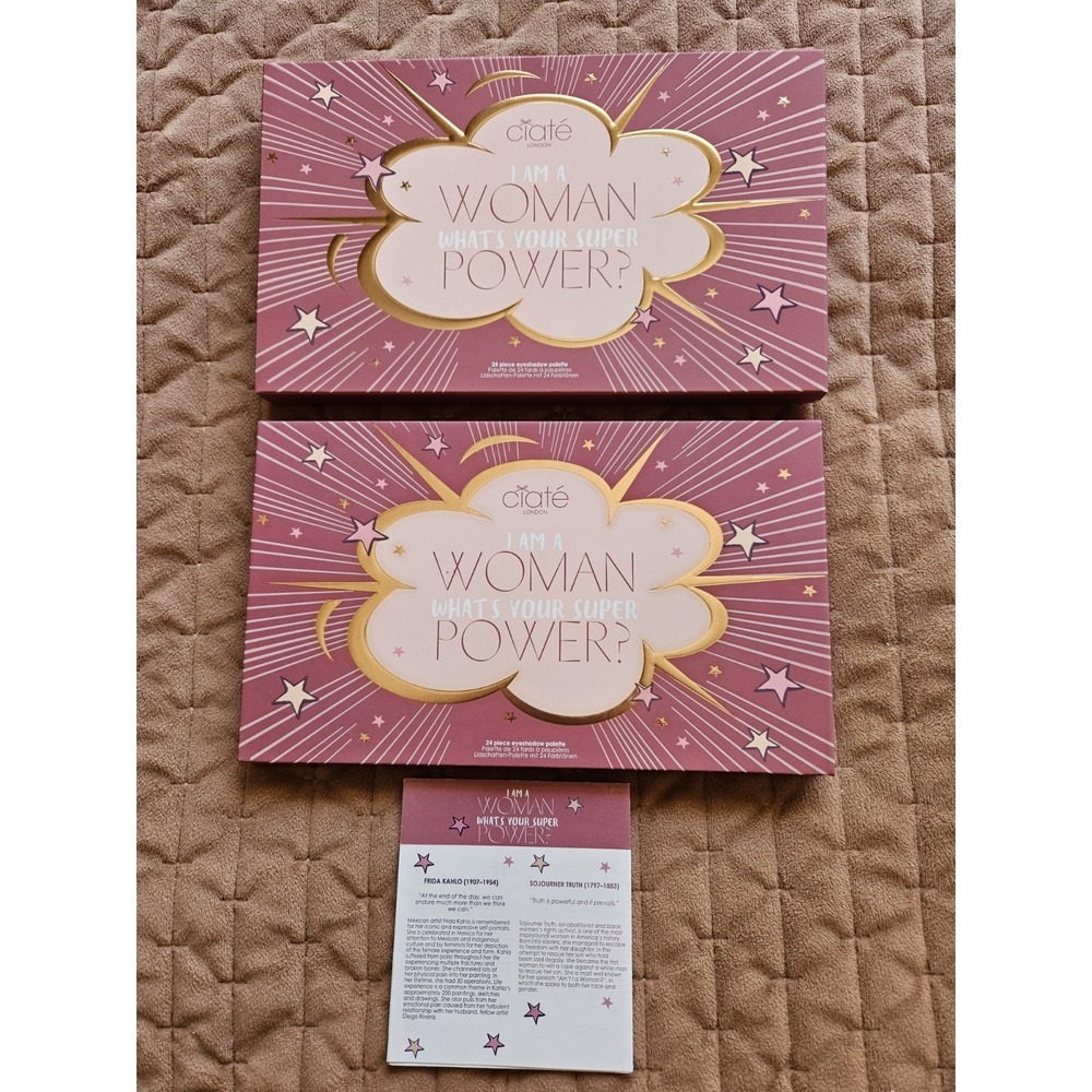 Ciate London "I Am A Woman What's Your Super Power?" Eyeshadow Palette 24 Shades